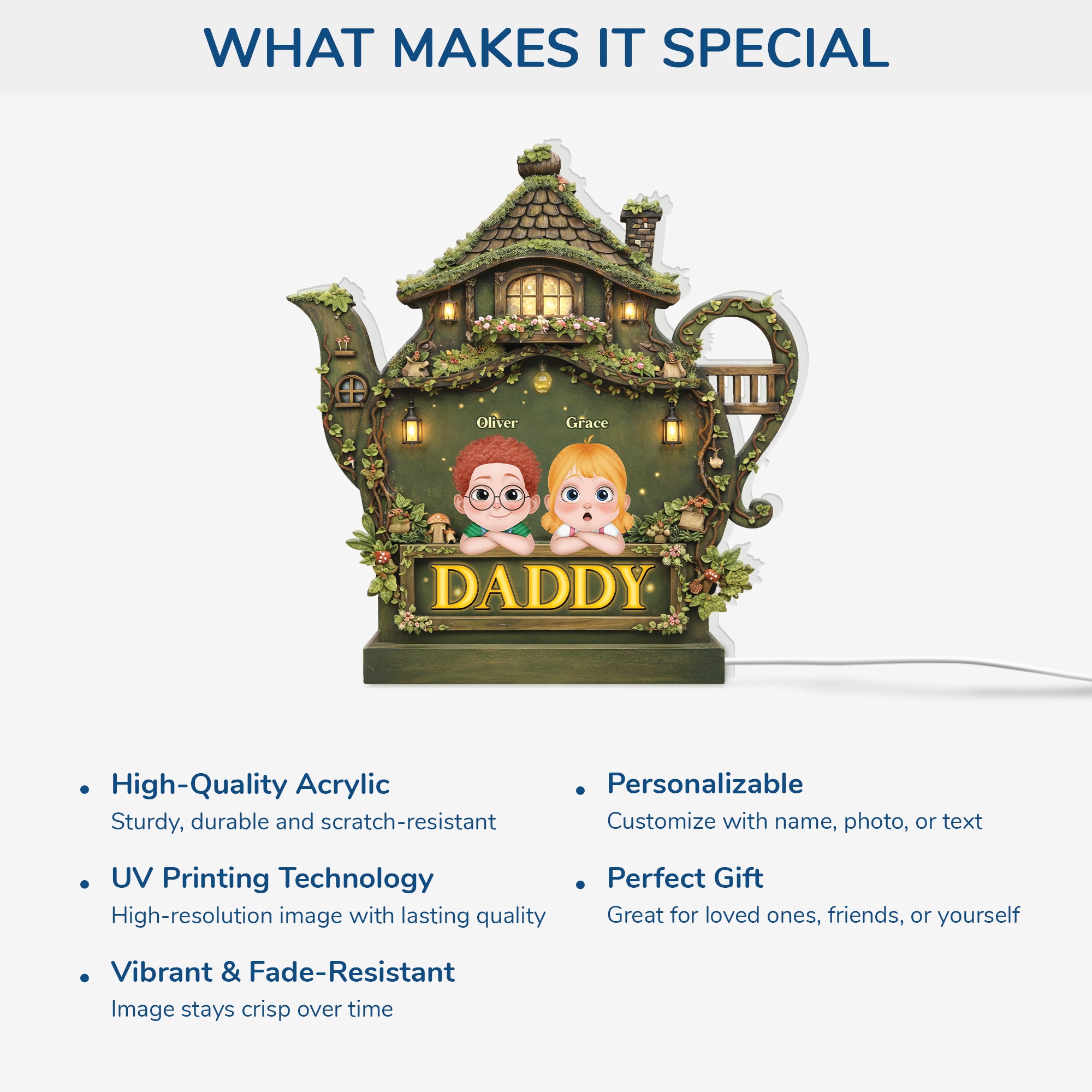 7898LUK3 personalised light box with kids names for mumdad 7898ltpna