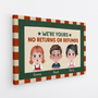 7903CUS2 were yours no returns or refunds canvas custom gifts for parents  grandparents 7903c8hma