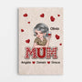 7941UK1 personalised mama canvas with names  hearts for mum_granny 7941ctqna