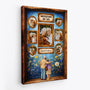 7944CUK2 3d printing effect personalised museum of us canvas with photos for couples 7944cspwg