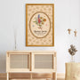 7951CUK3 3d printing effect personalised mummys garden _canvas for mumgrandma 7951ccpca