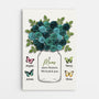 7960UK1 personalised if grandmasmums were flowers_ we_d pick you canvas 7960c6yna