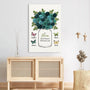 7960UK3 personalised if grandmasmums were flowers_ we_d pick you canvas 7960c6yna