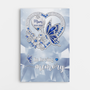 7971CUK1 personalised butterfly memorial canvas_ for loss of mumdad 7971ctfha