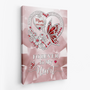 7971CUK2 personalised butterfly memorial canvas_ for loss of mumdad 7971ctfha