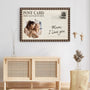 7973CUK3 personalised mumdad i love you photo canvas with photo 7973ccqza