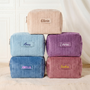 7981AUK1 personalised embroidered velvet cosmetic bag with name for her 7981ab0p5a