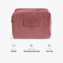 7981AUK4 personalised embroidered velvet cosmetic bag with name for her 7981ab0p5a