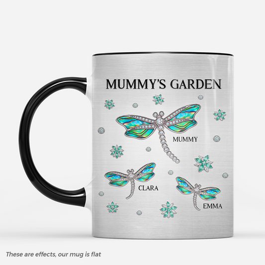 7997MUK1 personalised mummys garden coffee mug for mum_granny 7997m8fma