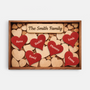 8005CUK1 personalised together we make a family canvas wall art with names 8005c6fwi