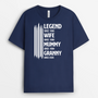 8017AUK2 personalised legend wife mummy granny shirt_ for mothers day 8017a8pha