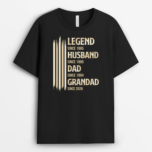 8022AUK1 personalised legend husband dad grandad shirt_ for fathers day 8022a8phb
