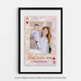 8037CUK1 personalised playing card photo canvas wall art for mum and dad 8037c8qma