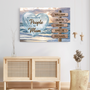 8044CUS3 personalized street sign canvas_ with names gifts for momdad 8044ctqha
