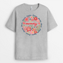 8047AUK2 personalised shirt with flowers for grandmamum on mothers day 8047asyha