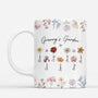 8054MUK1 personalised grannys garden_ mug with grandkids names for mothers day 8054m8y5a