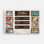 8055CUK1 personalised kids make life grand canvas with photos for parents 8055csfma