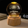 8086LUK2 personalised best dadmumgrandadgranny in the universe 3d crystal ball lamp 8086l8qnb