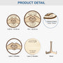 8108QUK1 personalised if you think my hands are full_ wooden plaque for mumdad 8108qstza_3
