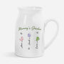 8144OUK1 personalised grannys garden vase for mothers day for grandmamum 8144o3pwa