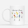8171MUK1 personalised grannymummys garden mug with names 8171m8v5a_1