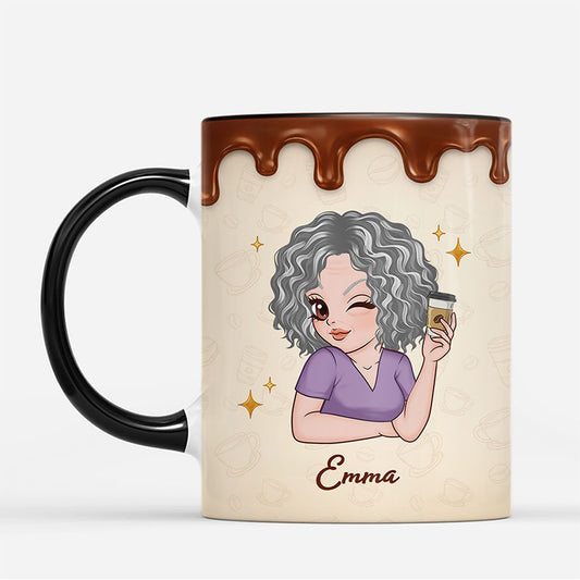 8182MUK2 personalised tired mums coffee club mug for mumgrandma 8182mnvwa