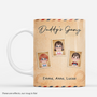 8191MUK1 3d printing effect personalised daddy gang mug with kids for dadmum 8191mtxcb