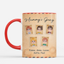 8191MUK2 3d printing effect personalised daddy gang mug with kids for dadmum 8191mtxcb