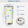 8209TUS3 3d printing effect fist bump tumbler 20oz with paw prints custom gifts for pet lovers 8209tnqnc