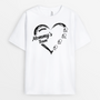 8210AUS1 mommys team shirt personalized football gifts for momgrandma 8210ankaa