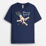 8227AUK2 personalised hand in hand tee shirt with names for mumgranny 8227a6paa
