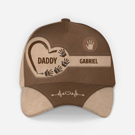8231JUS1 3d printing effect personalized caps with handprints gifts for dadmom 8231jtkma_d37be9fa f305 4b54 a3ff 43b95778fdba