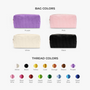 8242AUK3 personalised embroidered corduroy makeup bag_ with name for her 8242ab0p5a