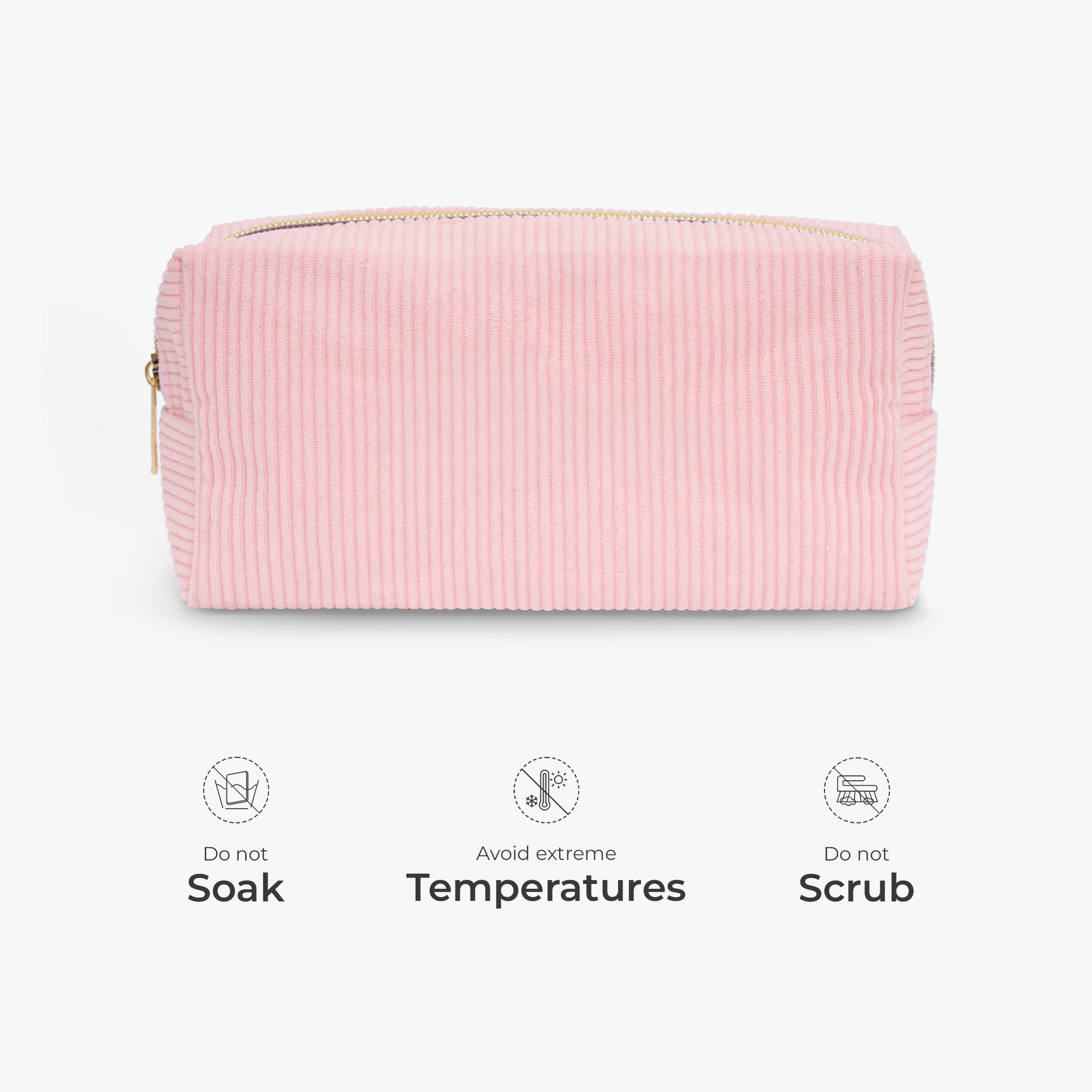 8242AUK4 personalised embroidered corduroy makeup bag_ with name for her 8242ab0p5a