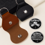8258AUK2 3d printing effect personalised to my brother leather pocket hug 8258ajsfte
