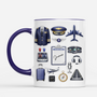 8285MUK2 3d printing effect personalised pilot coffee mug_ for him 8285mcfnb