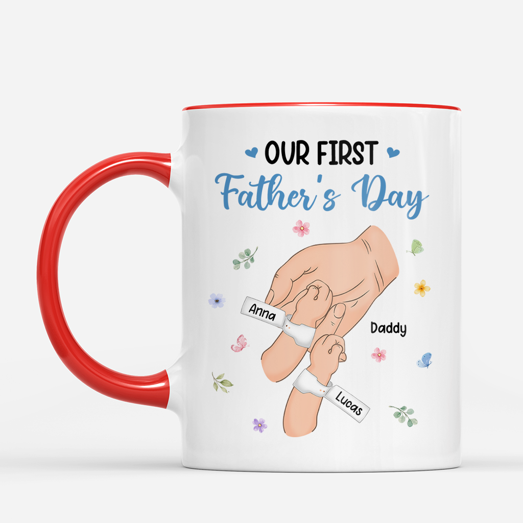 8308OUK2 personalised our first mothers day flower vase for mum 8308otewa_e01b6661 d87b 41fa bf6a f73d6c7e92d3