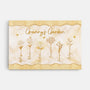 8319CUK1 3d printing effect personalised grandmas garden canvas for mothers day 8319ccyaa