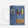 8327MUK1 3d printing effect personalised father since mug for dadgrandad 8327msftb