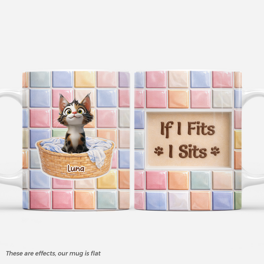 8331MUS1 3d printing effect if i fits i sits mug custom photo gifts for cat lovers 8331mskzd