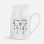 8357OUK1 personalised mummygrandmas garden vase_ with grandkids names 8357osp5a