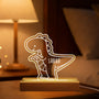 8387LUK1 personalised dinosaur led night light for kids 8387lspwk