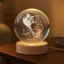 8405LUK2 personalised crystal ball lamp with picture for mumdad 8405laqla