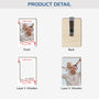 8410GUK3 personalised drive safe daddy car visor clip with photo for dadmum 8410g8pab