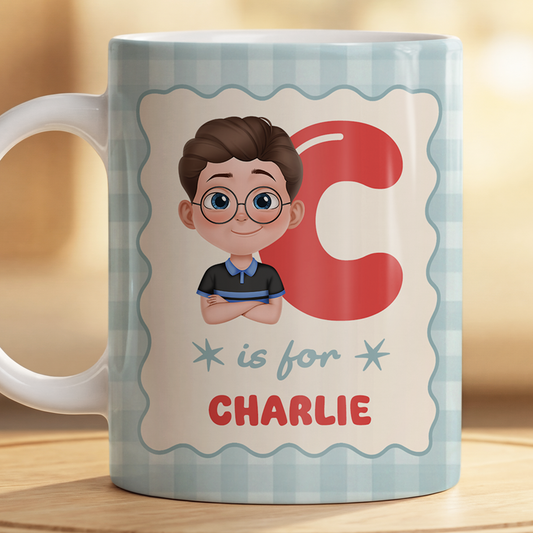 8421MUK2 personalised coffee mug with name_ for children 8421mcqhk