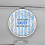 8433GUK1 personalised drive safe car visor clip for dadmum 8433gtyeb