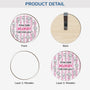 8433GUK3 personalised drive safe car visor clip for dadmum 8433gtyeb