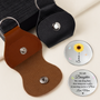8438AUS2 personalized leather pocket hug gifts for daughter from mom 8438ajnmaa
