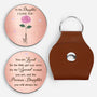 8454AUK1 personalised to my daughter i love you leather pocket hug from mum 8454ajsvza_1
