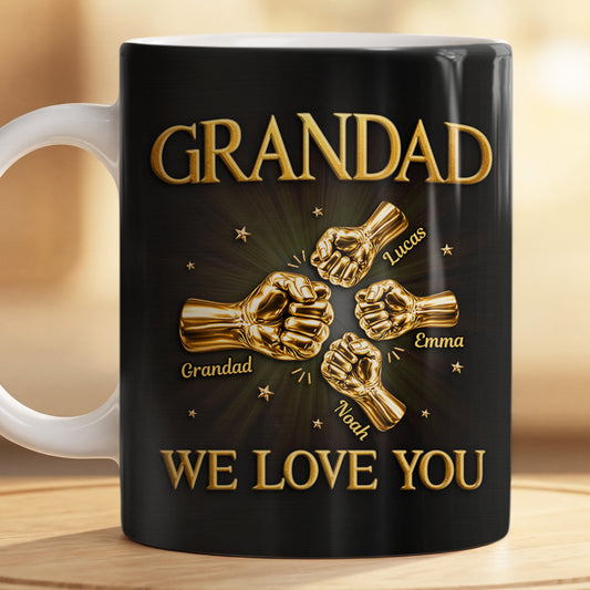 8465MUK2 3d printing effect personalised daddy we love you mug for dadgrandad 8465mtqmb_4c546781 d73d 4dd6 8109 68e1e03e7ef9